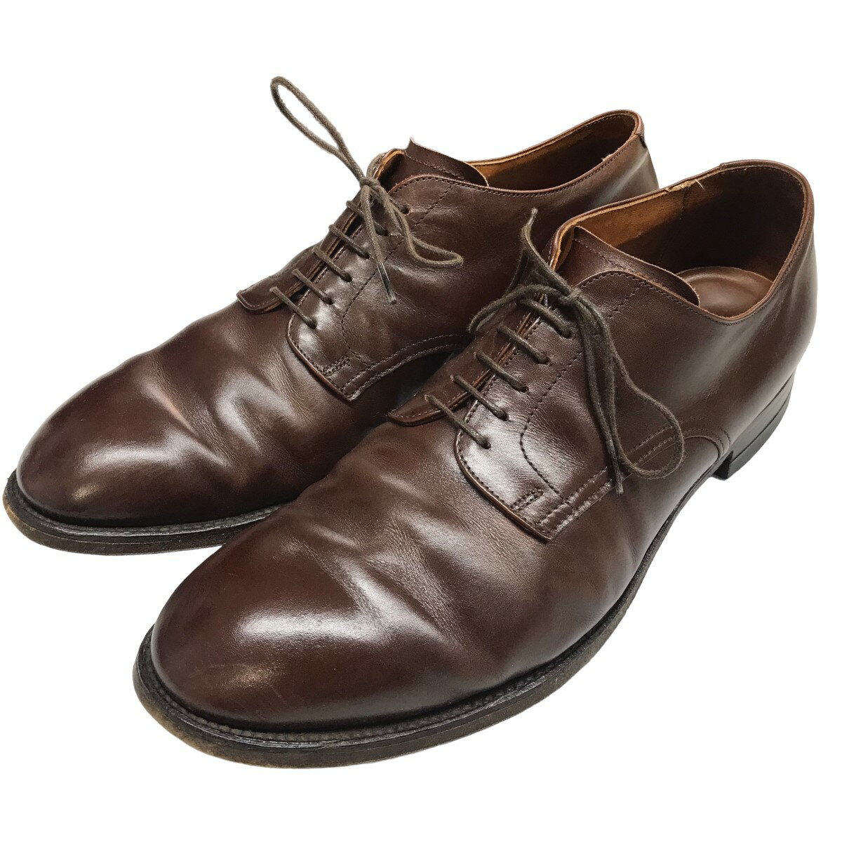 【中古】ALDEN「PLAIN TOE OXFORD」プレーントゥレザードレスシューズ 2 サイズ：11 2【価格見直し】