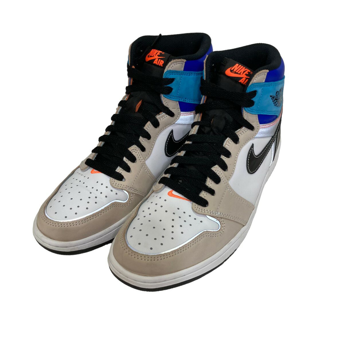 【中古】NIKE｢AIR JORDAN 1 HIGH OG ”PROTOTYPE”｣ハイカットスニーカー ホワイト サイズ：28．5cm【価格見直し】