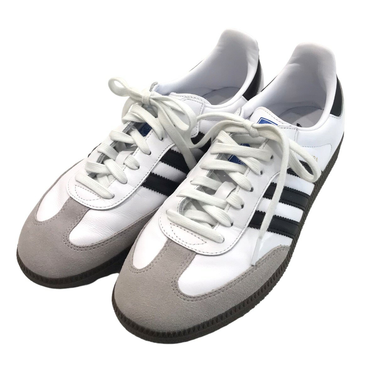 【中古】adidas「SAMBA OG」スニーカー ホワイト サイズ：28cm【価格見直し】