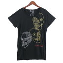 HYSTERIC GLAMOUR　Andy Wahol　Andy Wahol アンディ ウォーホル スカル Tシャツ ブラック サイズ：Free （ヒステリックグラマー　アンディ・ウォーホール）