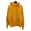 【中古】CHAMPION Reverse Weave　VINTAGE SWEAT イエロー サイズ：L 【240823】（チャンピオン リバースウィーブ）