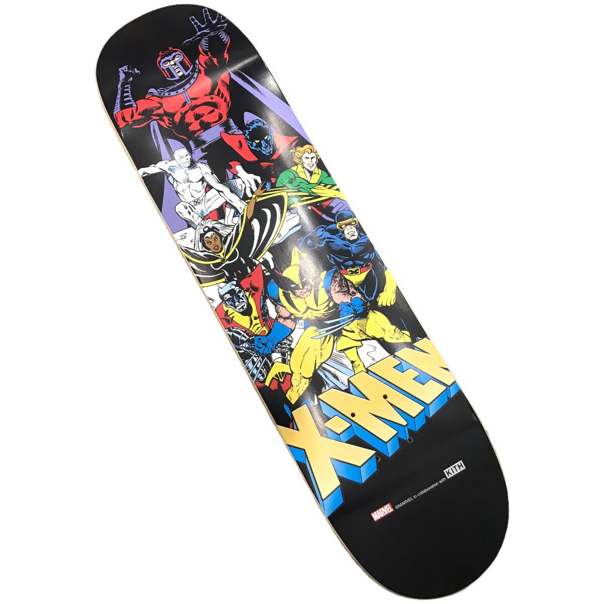 yÁzKITH ~ MARVEL X-MEN@uX-Men Retro Comic Skate DeckvXP[g{[h ubN y290823ziLX ~ }[x GbNXj