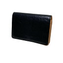 【中古】Hender Scheme　nk-rc-mcc multilayed card case ブラック×ベージュ 【290823】（エンダースキーマー）