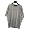 【中古】MACKINTOSH 0002コットンクルーネックTシャツ ライトグレー サイズ：XL【価格見直し】