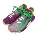 adidas×Pharrell Williams　Human Race NMD Holi Festival MC ヒューマンレース スニーカー パープル×グリーン サイズ：US10 （アディダス×ファレル・ウィリアムス）