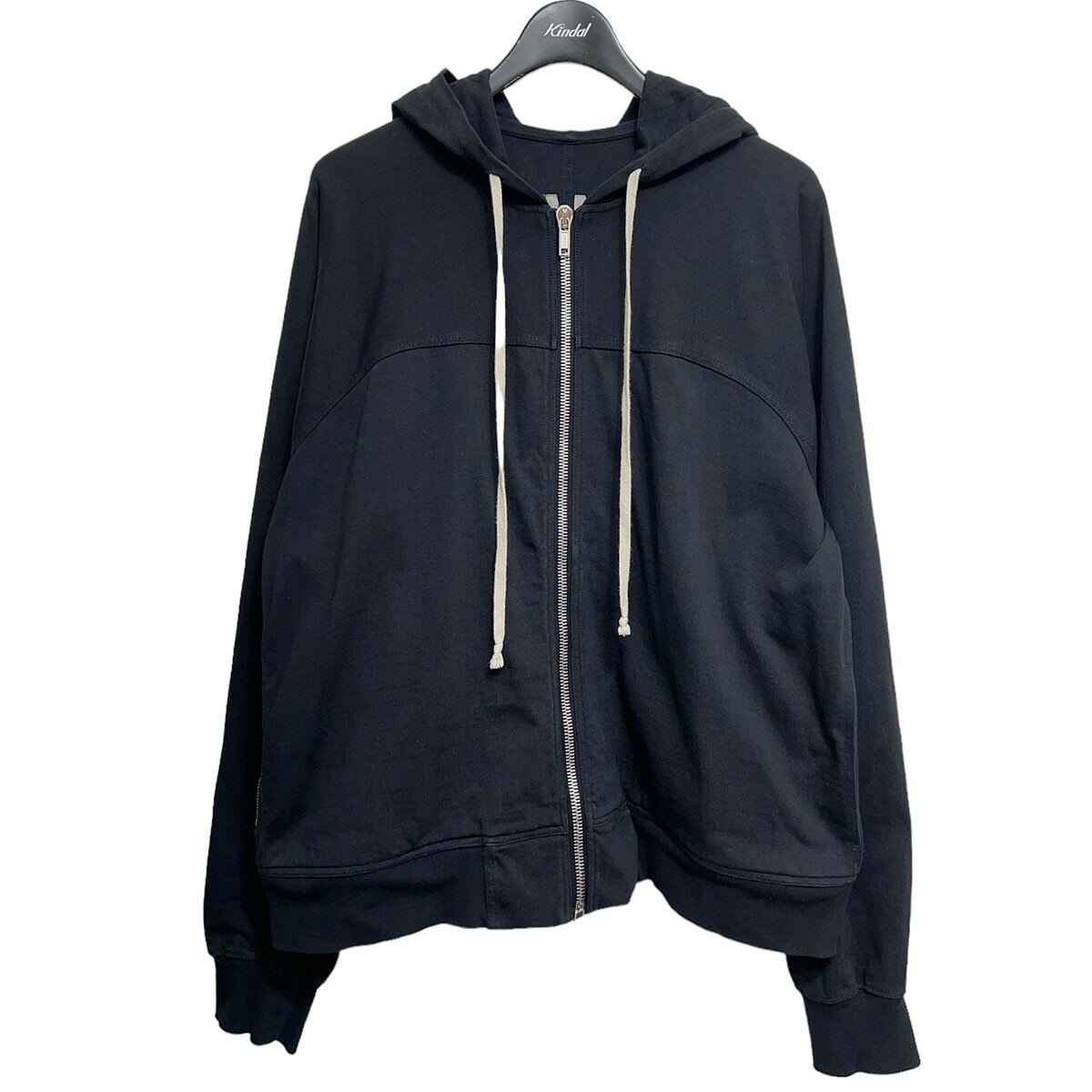 【中古】Rick Owens　Wind Breaker Zip Hoodie ジップアップパーカー ブラック サイズ：XS 【050923】（リックオウエンス）