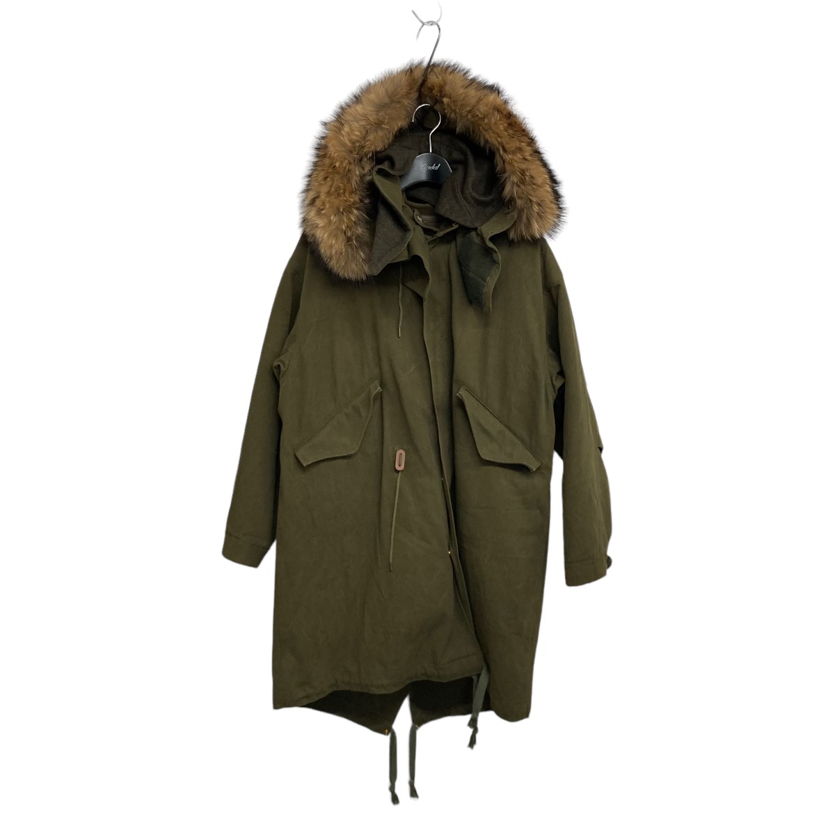 【中古】MADISON BLUE2019AW ライナー付きモッズコート オリーブ サイズ：00【価格見直し】のサムネイル