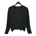 【中古】FOXEYCARDIGAN CRISPY ニットカーディガン 40843 ブラック サイズ：38【価格見直し】