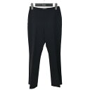 【中古】FOXEY NEWYORKフレアパンツ スラックス 39231 ブラック サイズ:36【価格見直し】