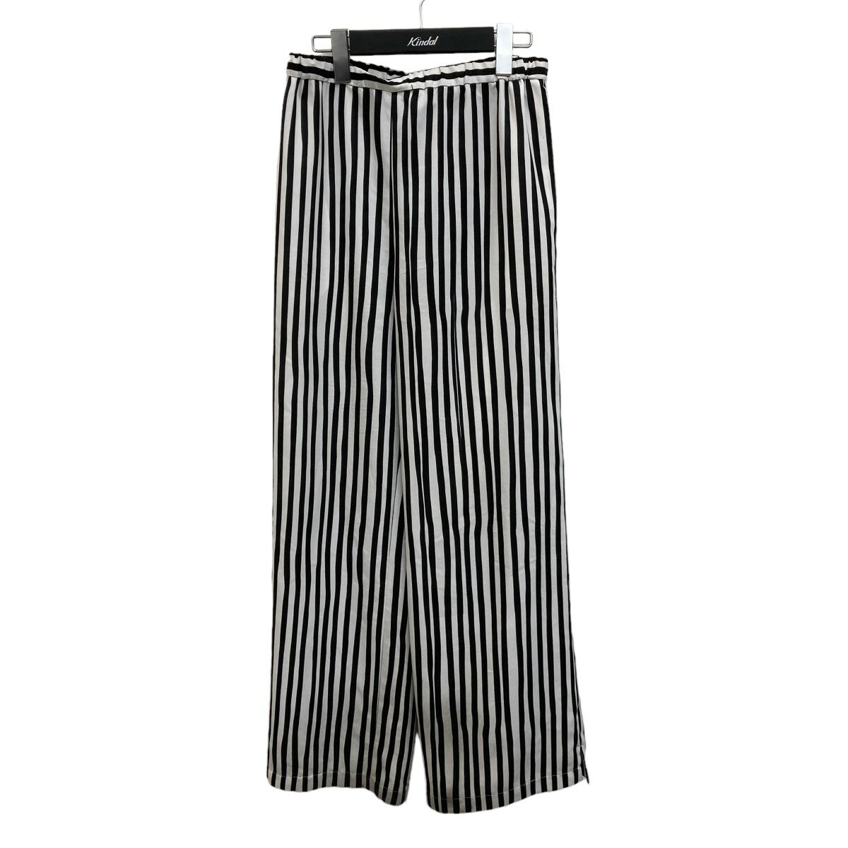 【中古】CITYSHOP　23SS STRIPE PRINT パンツ 23030042215020 ブラック サイズ：38 【160923】（シティショップ）