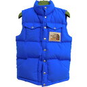 【中古】GUCCI x THE NORTH FACE ダウンベスト 648864 ブルー サイズ:XS 【160923】(グッチ ノースフェイス)
