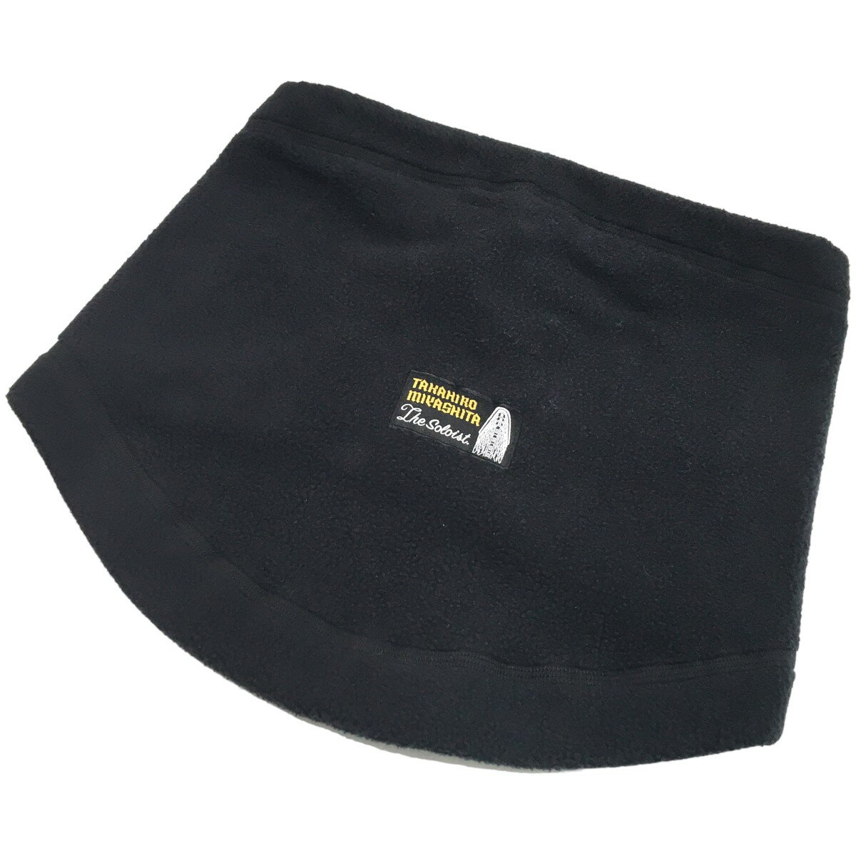 【中古】TAKAHIROMIYASHITA TheSoloIst．22AW ｢fleece neck gaiter．｣ ポーラーテックフリースネックウォーマー ブラック【価格見直し】