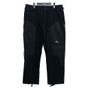 【中古】NIKE×OFF WHITE　NRG I PANT　ジップフライパンツ　CU2500-010 ブラック サイズ：L 【200923】（ナイキ×オフホワイト）