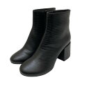 【中古】MM6 Maison Margiela　サイドジップブーツ ブラック サイズ：37 【230923】（エムエムシックス・メゾン・マルジェラ）