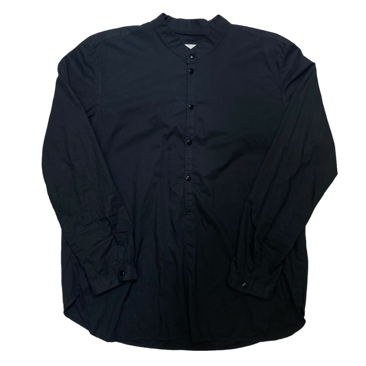 【中古】toogoodTHE BOTANIST SHIRT プルオーバーシャツ ブラック サイズ：5【価格見直し】