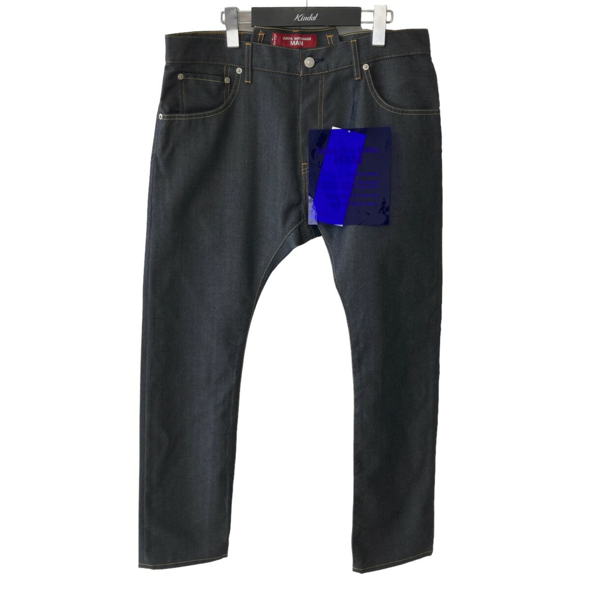 【中古】JUNYA WATANABE CdG MAN22AW x LEVI’S デニムパンツ インディゴ サイズ：M【価格見直し】のサムネイル