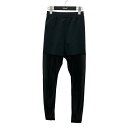 【中古】HYKEシアー切替パンツ ブラック サイズ:1【価格見直し】
