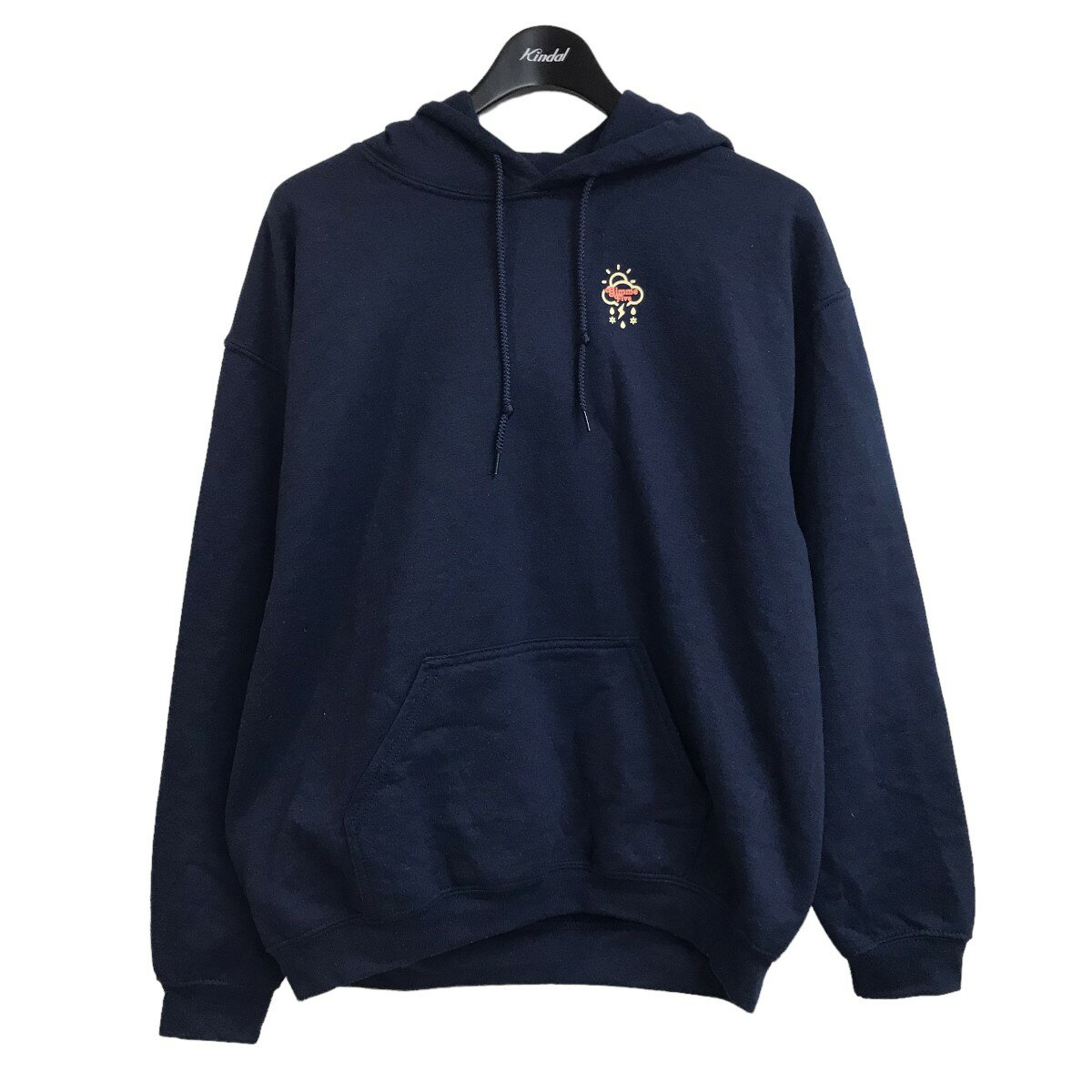 【中古】ALWAYTH×GIMME FIVE ALL TERRA IN PROOF HOODIE パーカー ネイビー サイズ：M 【290923】（オルウェイズ×ギミーファイブ）