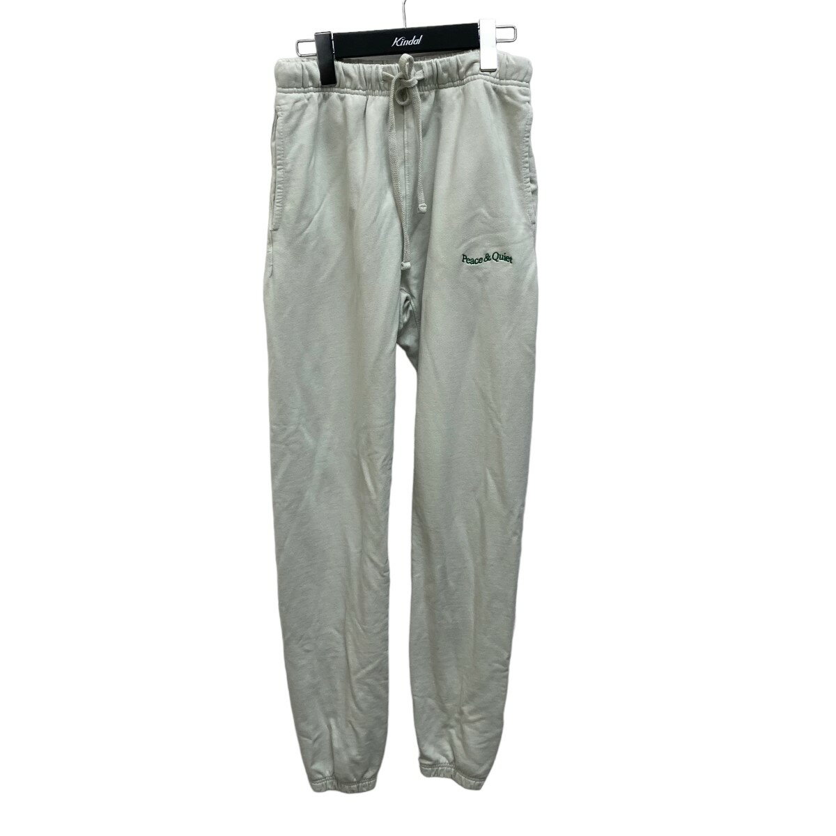 【中古】Museum of Peace & Quietスウェットパンツ BTSA-013-BTSF ミント サイズ:XS【価格見直し】