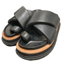 【中古】sacai　22SS ｢Multiple Sole Sandals｣マルティブソールサンダル ブラック サイズ：41 【300923】（サカイ） 1