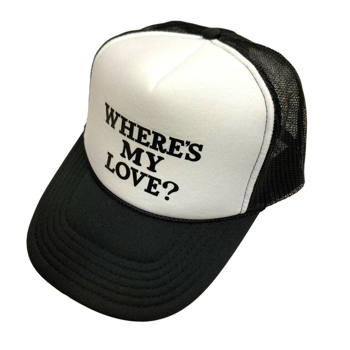 yÁzNICK GEARWHEREfS MY LOVE Mesh Logo Cap bVLbv ubN~zCgyiz