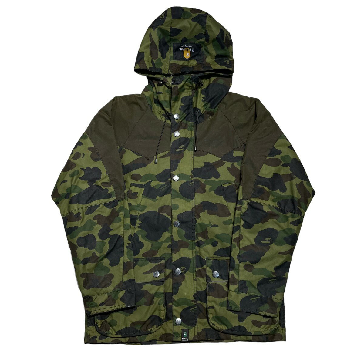 yÁzBarbourA BATHING APE 1ST CAMO BEDALE SNOWBOARD JACKET J[L TCYFMyiz