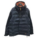 【中古】L．L．Bean Signature　ハーフジッププルオーバーダウンジャケット ネイビー サイズ：M 【081023】（エルエルビーン シグネチャー）