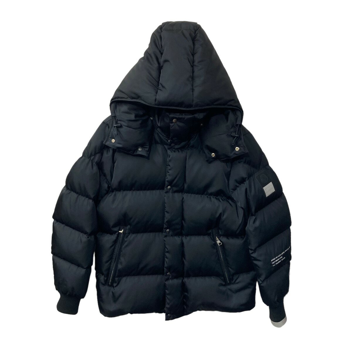 【中古】MONCLER　× FRAGMENT FALCON ダウンジャケット ブラック サイズ：0 【091023】（モンクレール）