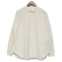 【中古】BRU NA BOINNE　コットンシャツ ホワイト サイズ：M 【101023】（ブルーナボイン）