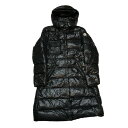 【中古】MONCLER　メイナ MEINA ロングダウンコート ブラック サイズ：1 【141023 ...