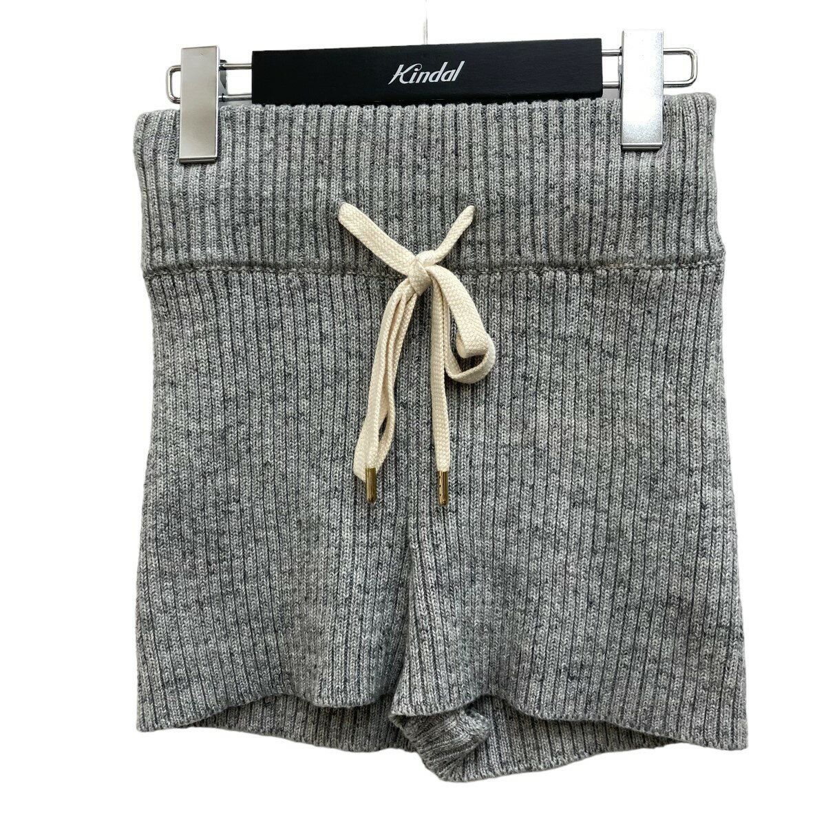 【中古】JUEMI　Heather Knit Shorts ショートパンツ 1710730 ライトグレー サイズ：Free 【151023】（ジュエミ）のサムネイル