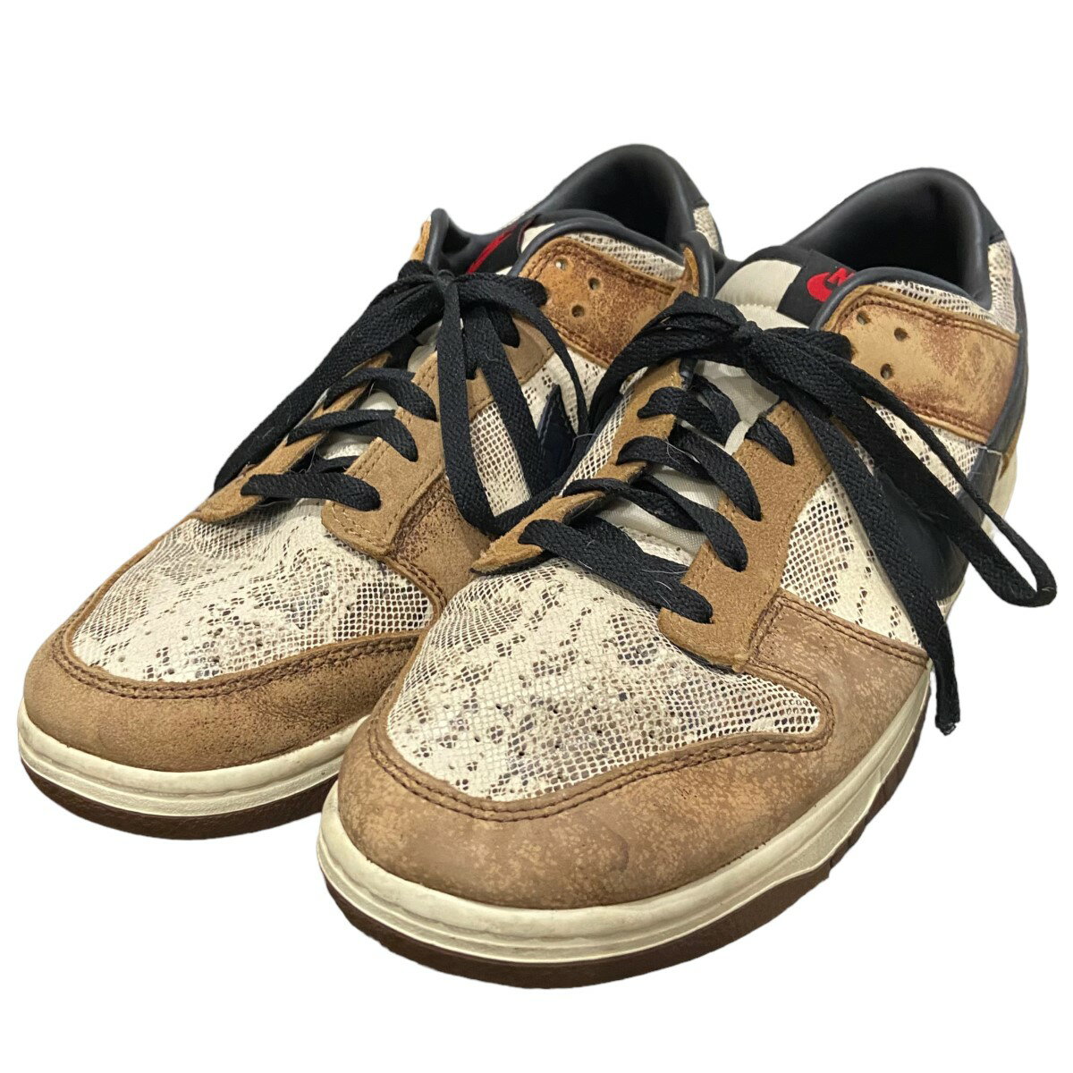 NIKE　｢Dunk Low PRM｣ダンクローカットスニーカー ブラウン サイズ：28．5cm （ナイキ）