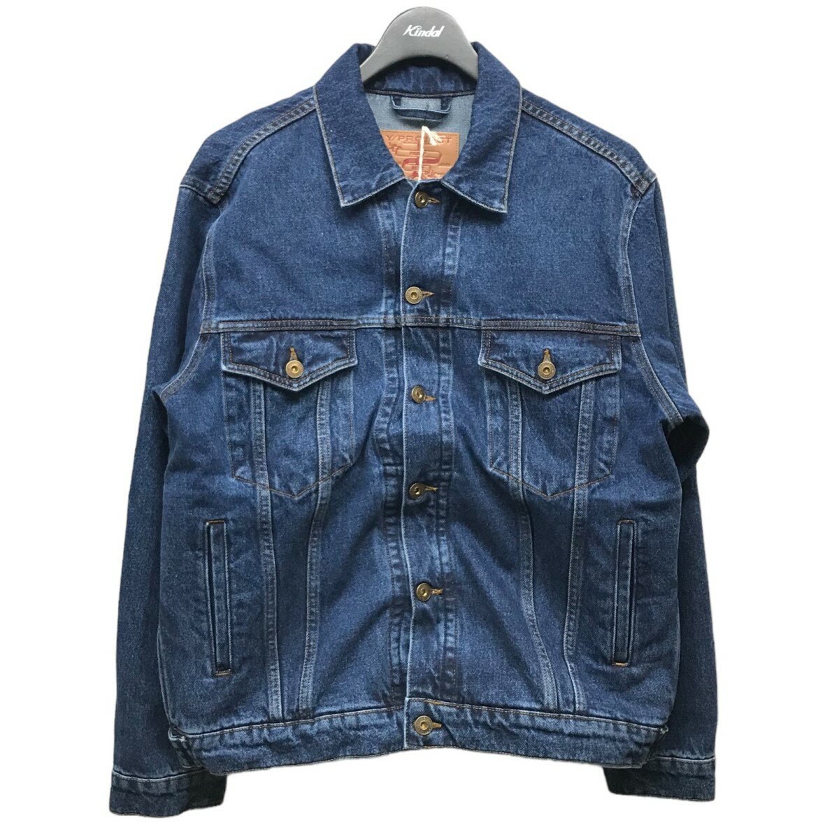 【中古】Y．PROJECT23SS「CLASSIC WIRE DENIM JACKET」クラシックワイヤーデニムジャケット インディゴ サイズ：XXS【価格見直し】