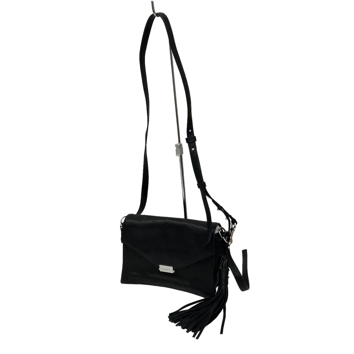 yÁzALLSAINTSMIKI LEATHER CROSSBODY BAG V_[obO ubNyiz