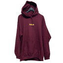 X-LARGESTANDARD LOGO PULLOVER HOODED SWEAT レッド サイズ：L