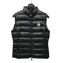 【中古】MONCLERGHANY ダウンベスト 420934830105 68950 ブラック サイ ...