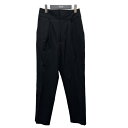 【中古】martinique インタックパンツ ブラック サイズ:2 【221023】(マルティニーク)