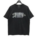 【中古】TMT　× Marbles プリントTシャツS／S T-SHIRTS TMT NEO-LOGO ブラック サイズ：L 【241023】（ティーエムティー）