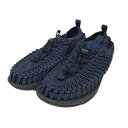 【中古】KEEN サンダル UNEEK HT 1018026 ネイビー サイズ：US9(27cm) 【241023】（キーン）