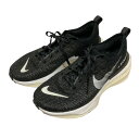 【中古】NIKE｢ZOOMX INVINCIBLE RUN FK 3｣スニーカーDR2615-001 ブラック サイズ：26．5cm【価格見直し】