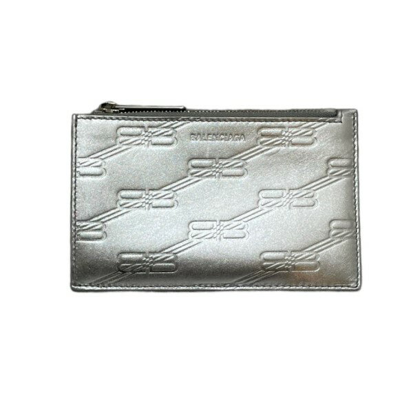 yÁzBALENCIAGA@EMBOSSED MONOGRAM J[hRCP[X 717784 ^bNVo[ y241023zioVAKj