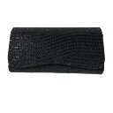 【中古】GRACE CONTINENTALラインストーンクラッチバッグ【価格見直し】