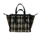 【中古】GIANNI CHIARINI2WAYバッグ ブラック【価格見直し】(4)