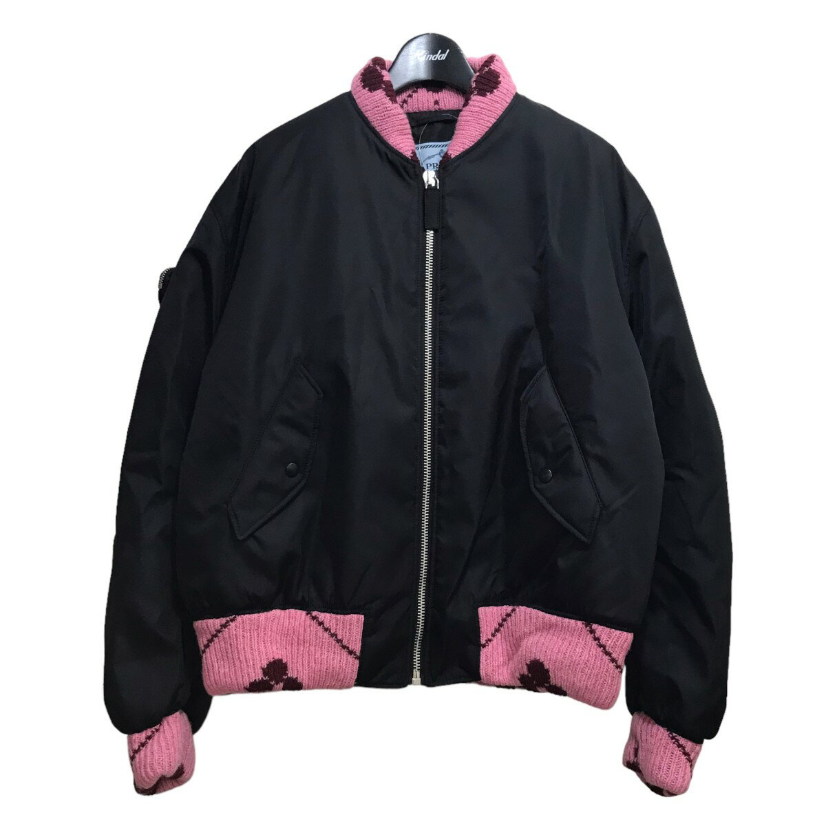 【中古】PRADA Re Nylon21SS ジャケット ブラック サイズ：XS【価格見直し】