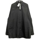 【中古】TEATORA　CARTRIDGE SHIRT PACKABLEナイロンシャツジャケットパッカブル ブラック サイズ：3(オーバーサイズ) 【011123】（テアトラ）