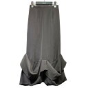 yÁzENFOLDTACK DRAPE-HEME SKIRT@h[vXJ[g@300FA231-1810 _[NuE TCYF36yiz