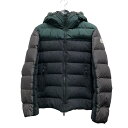 【中古】MONCLER　JULIO ダウンジャケット グレー サイズ：0 【031123】（モンクレ ...