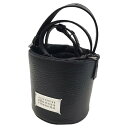 【中古】Martin Margiela11｢5AC MINI BUCKET｣ミニバケットバッグ S56WG0164v ブラック【価格見直し】