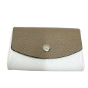 【中古】FARO FLAP MULTI CASE BOLERO マルチケース ホワイト×ベージュ 【051123】(ファーロ)