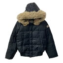 【中古】MONCLER　BULGARIE ダウンジャケット ブラック サイズ：00 【071123】 ...